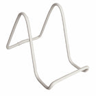 Eddie's #650 Vinyl Coated Wire Display Easel - 4"H x 3-1/2"W Base - White - 12 Pack-Counter Display Easel