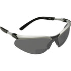 3M Bx Reader'S Safety Glasses, Anti-Fog, Grey/Smoke, 2.5 Diopter - 4 Pack-Diopter 2.5
