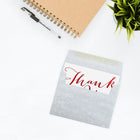 JAM Paper A6 Invitation Envelopes, 4.75 x 6.5, Parchment Blue Recycled, 100 Pack (10296g)-Closure: Gum