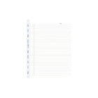 Blueline MiracleBind Refills - Ruled - 11" x 9-1/16" - 50 Sheets-MiracleBind ruled micro-perforated sheets with margin