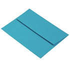 JAM Paper A2 Invitation Envelopes, 4.38 x 5.75, Brite Hue Blue Recycled, 250 Pack (WDBH600H)-Envelope Size: 4.38" x 5.75"