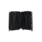 TOSCANO EMINENTE 30" Hardside Large Luggage - Black-5 Year Limited Global Warranty