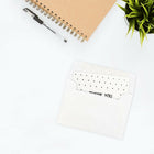 JAM Paper 4bar A1 Envelopes, 3.63 x 5 1/8, Parchment White Recycled, 250 Pack (900926656H)-Envelope Size: 3.63" x 5.13"