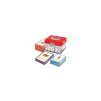 Junior Learning CVC Builders Activity Cards - 48 Pack-3 levels to follow: blue, orange, violet