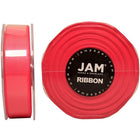 JAM PaperMD – Ruban de satin double face, 88 po de largeur x 25 verges, rose vif, 2/paquet (807SAshpi25g)-Rose vif
