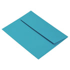 JAM Paper A6 Invitation Envelopes, 4.75 x 6.5, Brite Hue Blue Recycled, 250 Pack (94523H)-Envelope Size: 4.75" x 6.5"