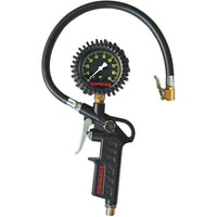Dual Wheel Type Tire Pressure Gauges - Pistol Grip Dial Inflator Gauges, 2 Pack-Quantity per pack - 2