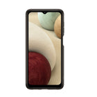Samsung Soft Clear Cover Case for Samsung Galaxy A12 - Black-Compatible with Samsung Galaxy A12