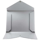 JAM Paper Plastic Portfolio with Snap Closure, Medium, 9.25 x 12.25 x 0.5, Silver Kraft with Dots, 2 Pack (CF3RBg)-Material: Plastic