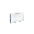 Azar Displays 5" x 7" Acrylic Horizontal Wall Mount Acrylic Sign Holder, 10 Pack (122028)-Wall mount frame has adhesive tape on the back (that is removable) for hanging on practically any surface