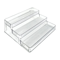 Azar Three-Tier Shelf with 9 Compartment Counter Step Display - 12" W-Sold in multiples of: 1