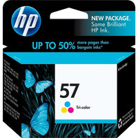 HP 57 Tri-Colour Original Ink Cartridge (C6657AN)-Colour: Tri-Colour
