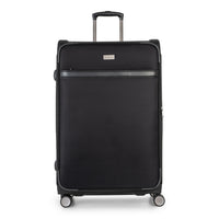 Bugatti Washington 30" Hybrid Hardside/Softside Spinner Check-in Luggage - Black-Black/ Hybrid (Polyester and Polypropylene)