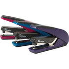 Staples One-Touch Plus Desktop Flat Stack Full Strip Stapler - 30 Sheet Capacity - Assorted Colours-Staple clinches flat for neat document stacking