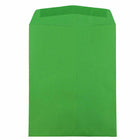 JAM Paper - Enveloppes ouvertes en papier texturé, 9 x 12 po, vert festif, 100/boîte-Taille : 9 x 12 po
