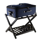 Winsome – Porte-bagages Reese avec tablettes, fini expresso-Assemblage nécessaire