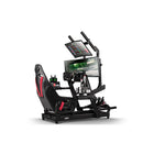 Next Level Racing GT Elite Direct Mount Overhead Monitor Add-On - Black-Supports single monitors up to 32” (with compatible VESA mount)