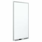 Quartet Premium Porcelain Board with Aluminum Frame - 6' x 4'-Delivers superior performance when collaboration is needed in high-profile, heavy-use office environments