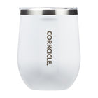 Corkcicle Insulated Stemless Wine Tumbler - 12oz - Gloss White-12oz - 355ml