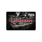 Canadian Brewhouse $25 Gift Card-Air Miles cannot be collected on Gift Card purchases.