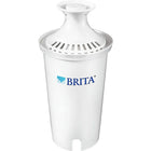 Brita Space Saver Water Filter Pitcher with 1 Standard Filter, 6 Cup - White-Reduce Waste: 1 Brita Water Filter Can Replace 300 Standard 500 Millilitre Water Bottles