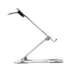 IntekView Steel Laptop Holder-4 easily accessible USB 2.0 ports