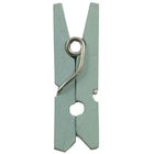 JAM Paper Wood Clothing Pin Clips, Small, 7/8, Blue, 4 Packs of 50, 200 Total (2230717361g)-Clip type: Small clothing pin