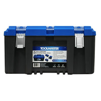 Toolmaster – Coffre à outils de 19 po (49 cm) -Utilisez-le comme organiseur pour le matériel de passe-temps et le matériel ménager