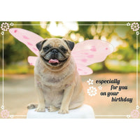 Millbrook Studios 5-3/8" x 7-3/4" Especially For You Greeting Cards and Envelopes, 18 Pack (06311)-Printed on uncoated card stock