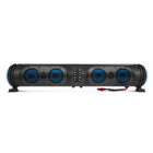 ECOXGEAR SoundExtreme IP66 Waterproof Powersports 26" Sound Bar-Marine-grade speakers in IP66 Patent Pending enclosure providing 100% waterproof, dirt proof and dustproof audio