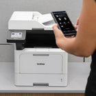Brother MFC-L5710DW Business Monochrome Laser All-in-One Printer-Print Resolution: Up to 1200 x 1200 dpi