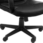 Xtech Toulouse Excecutive Office Chair with Armrests - Black-Its comfortable armrests help relieve tension in the shoulders and neck