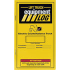 Forklift Replacement Truck Log Book for Electric Pallet Trucks Only, Lu453-Forklift Replacement Truck Log Book for Electric Pallet Trucks Only