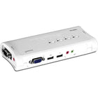 TRENDnet 4-Port USB KVM Switch Kit with Audio-Frame support up to 9216Bytes