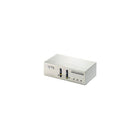 Aten 2X2 VGA/Audio MatriX Switch-Connector: Output: 2 X VGA (HDDB-15) female video ,2 X earphone jack ,female ,green audio