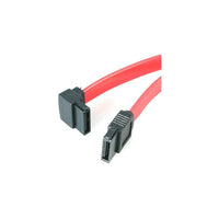 StarTech SATA12LA1 12" Left-angled Serial ATA/SAS Serial Cable-SATA (7 pin; Data) Receptacle connectors for convenient data transfer