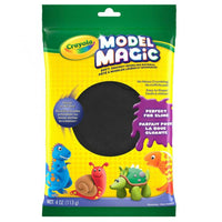 Crayola Model Magic, Black, 113g Pouch-Model Magic is an innovative, fun modeling material that air dries in 24 hours