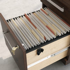 Sauder Affirm 3-Drawer Mobile Pedestal - Noble Elm-Finished on all sides for versatile placement