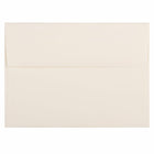 JAM Paper A7 Invitation Envelopes, 5.25 x 7.25 Strathmore Natural White Linen, 1000 Pack (82011B)-Natural white