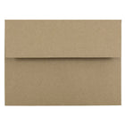 JAM Paper A6 Invitation Envelopes, 4.75 x 6.5, Brown Kraft Paper Bag Recycled, 1000 Pack (LEKR650B)-Brown