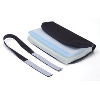 ComfortMakers Deluxe Self-Adjustable Lumbar Support with Memory Foam - Black-Foam inserts easily adjust to provide personalized comfort and support