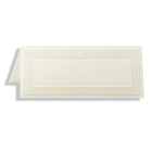 St. James Place Cards - 1-3/4 x 4-1/4" - Ivory - Laser/Inkjet Printable - Capital Emboss - 60 Pack-Place Cards are an elegant welcome to your guests and a discreet way to arrange seating
