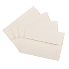 JAM Paper A7 Invitation Envelopes, 5.25 x 7.25 Strathmore Ivory Wove, 100 Pack (191188g)-Closure: Gum