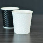 Tannex Double Wall Paper Hot Cups - 4oz - White - 200 Pack-Premium double wall construction for sturdy feel