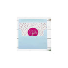 JAM Paper Enveloppes format invitation avec fermeture gommée, 5 1/4 x 7 1/4 po, bleu poudre, 100/pqt-Fermeture : Gomme