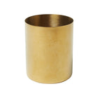 Martha Stewart Round Pencil Cup - Gold-Pencil Cup