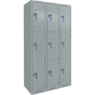 Assembled Clean Line Economy Lockers, Fj161-Number of Tiers - 3