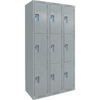 Assembled Clean Line Economy Lockers, Fj161-Number of Tiers - 3