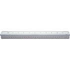 Staples Aluminum Grip Ruler - 12"/30cm-Inch and metric measuring system