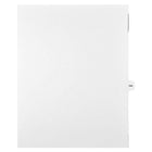 Mark Maker – Onglets séparateurs juridiques blancs, 1/15 onglets, format lettre, sans trous, numéro 144, 25/paquet-Onglets séparateurs blancs, 1/15 onglets